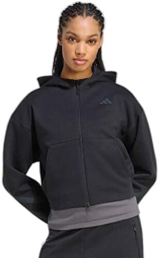 ژاکت زنانه adidas روزمره سیاه Z.N.E. CR FZ KF6392 ژاکت زنانه adidas روزمره سیاه Z.N.E. CR FZ KF6392