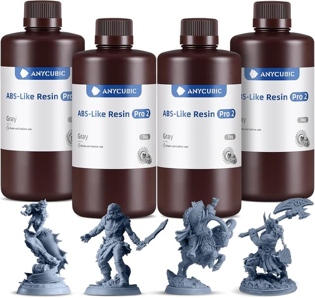 رزین پرینتر سه بعدی ANYCUBIC ABS-Like Pro 2 خاکستری 4000g رزین پرینتر سه بعدی ANYCUBIC ABS-Like Pro 2 خاکستری 4000g
