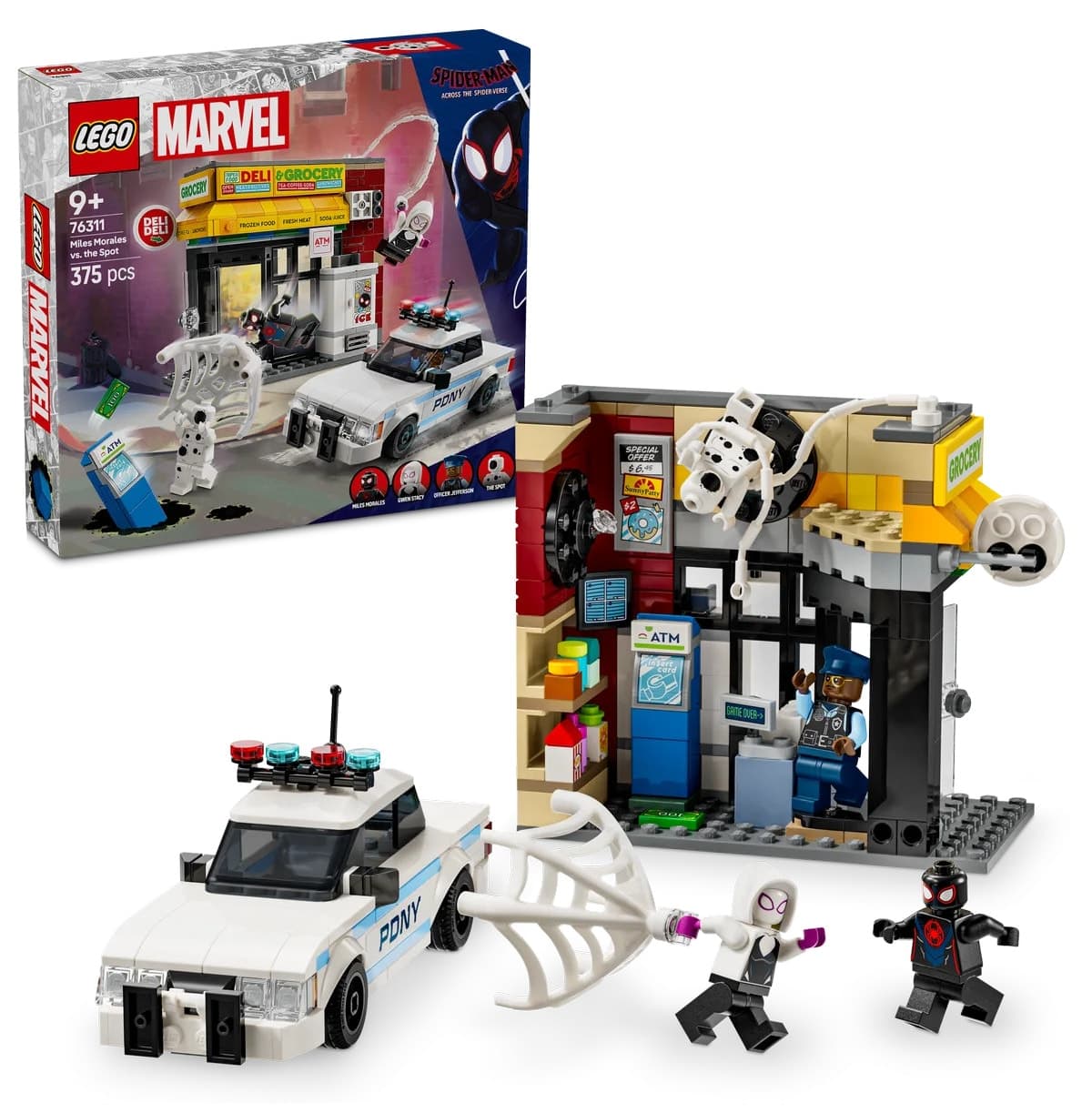 لگو Marvel Spider-Verse Miles Morales در برابر Spot مدل 76311 375 قطعه لگو Marvel Spider-Verse Miles Morales در برابر Spot مدل 76311 375 قطعه