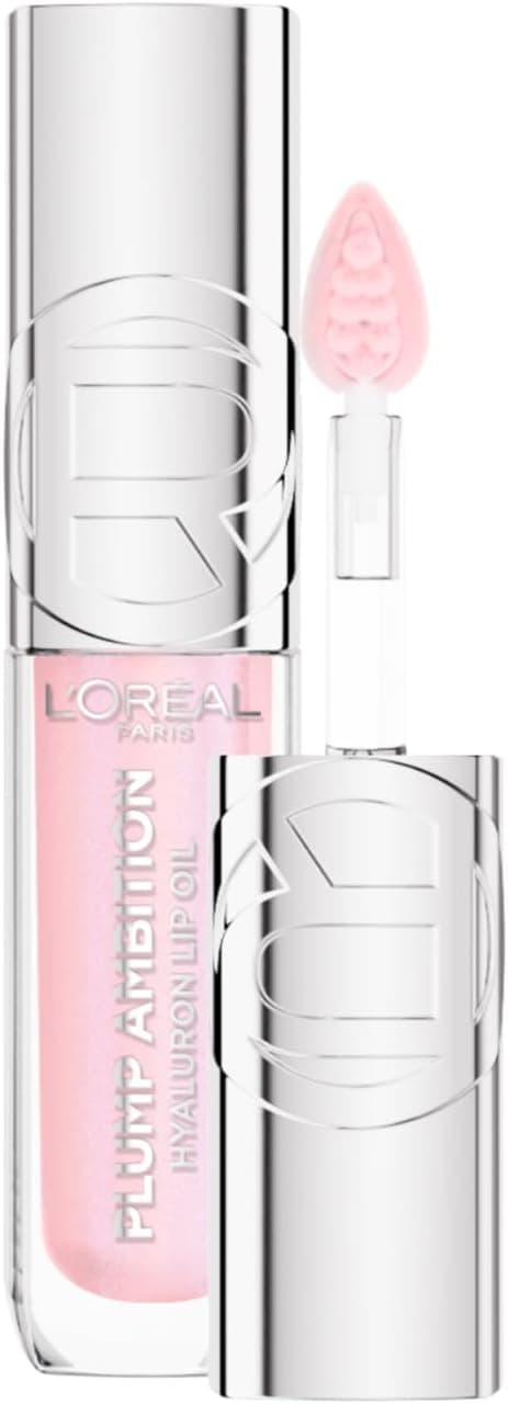 براقکننده مغذی لب L'Oreal Paris Plump Ambition Hyaluron مدل 101 کریستال شفاف براقکننده مغذی لب L'Oreal Paris Plump Ambition Hyaluron مدل 101 کریستال شفاف