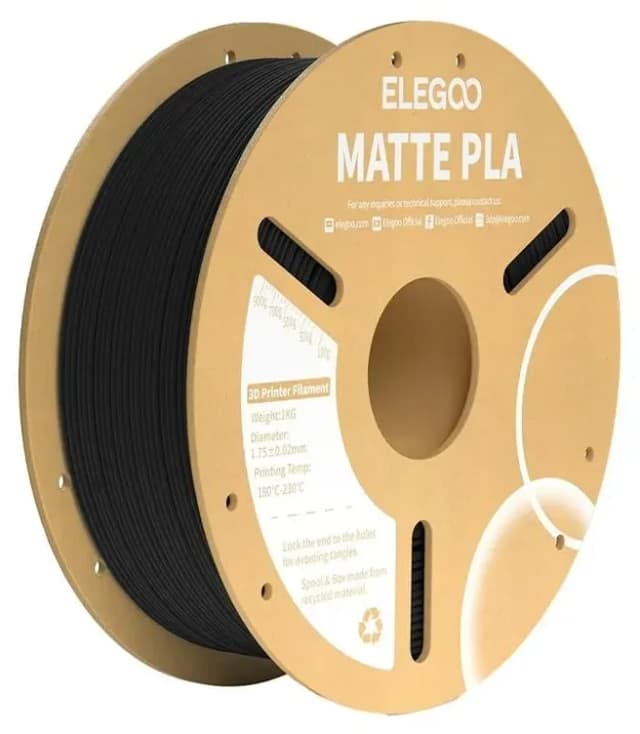 فیلامنت ELEGOO PLA مات مشکی فیلامنت ELEGOO PLA مات مشکی