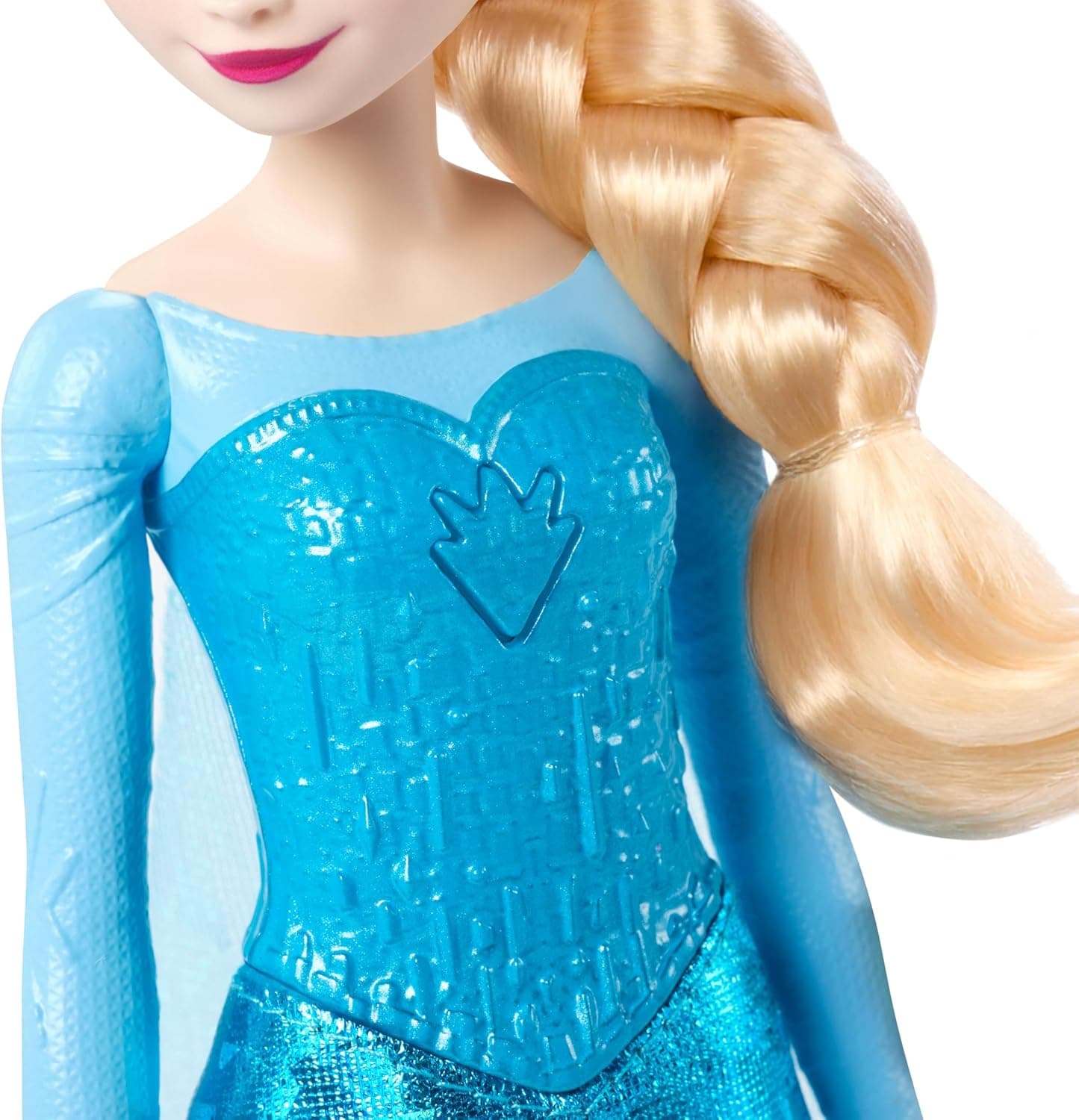 عروسک آوازخوان Elsa Mattel Disney Frozen چهارزبانه با افکت نوری و لباس درخشان مدل JNB95 عروسک آوازخوان Elsa Mattel Disney Frozen چهارزبانه با افکت نوری و لباس درخشان مدل JNB95