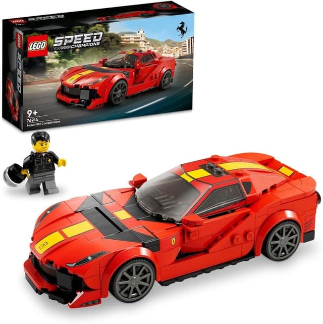 لگو 76914 ست مدل Speed Champions Ferrari 812 Competizione لگو 76914 ست مدل Speed Champions Ferrari 812 Competizione