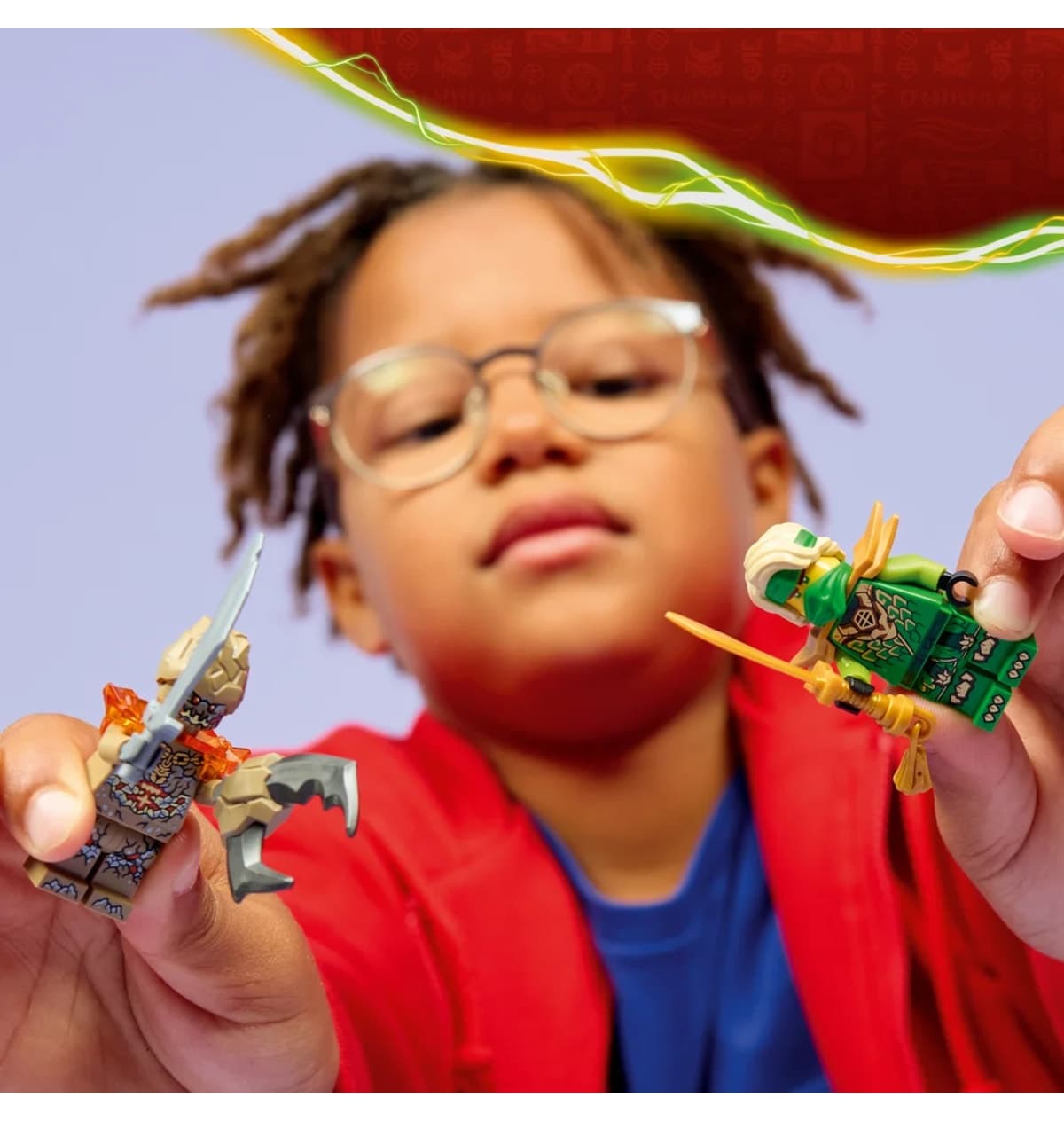لگو NINJAGO کودکان لوید در برابر هیولای خاک مدل 71850 52 قطعه لگو NINJAGO کودکان لوید در برابر هیولای خاک مدل 71850 52 قطعه