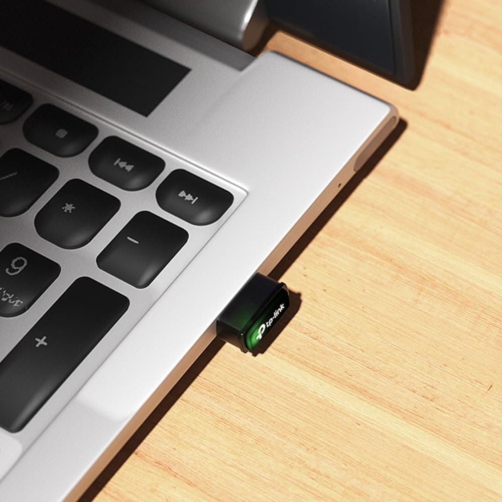 آداپتور USB وایفای TP-Link دو بانده نانو Wi-Fi 5، USB 2.0، AC1300 Mbps مدل Archer T3U آداپتور USB وایفای TP-Link دو بانده نانو Wi-Fi 5، USB 2.0، AC1300 Mbps مدل Archer T3U