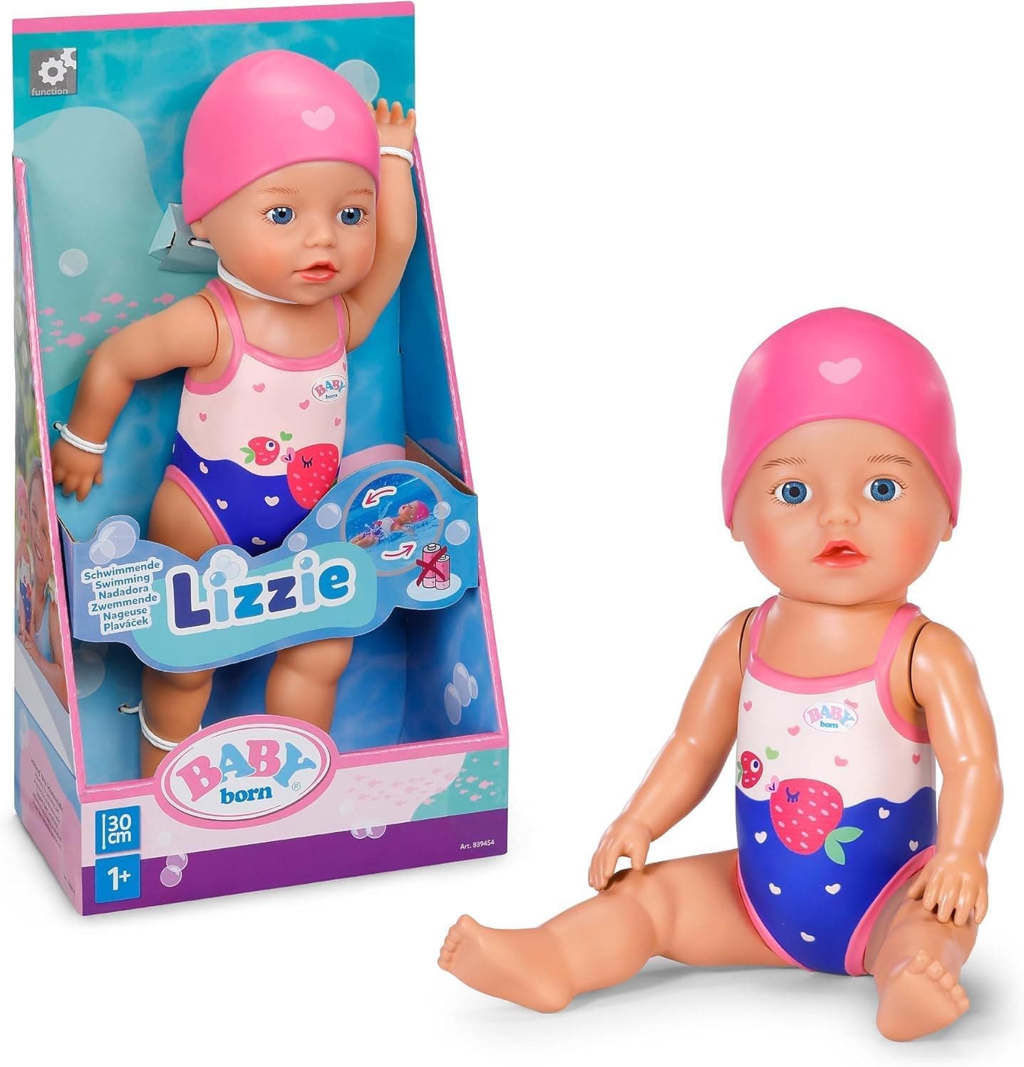 عروسک BABY born شناور 30cm مدل Lizzie عروسک BABY born شناور 30cm مدل Lizzie