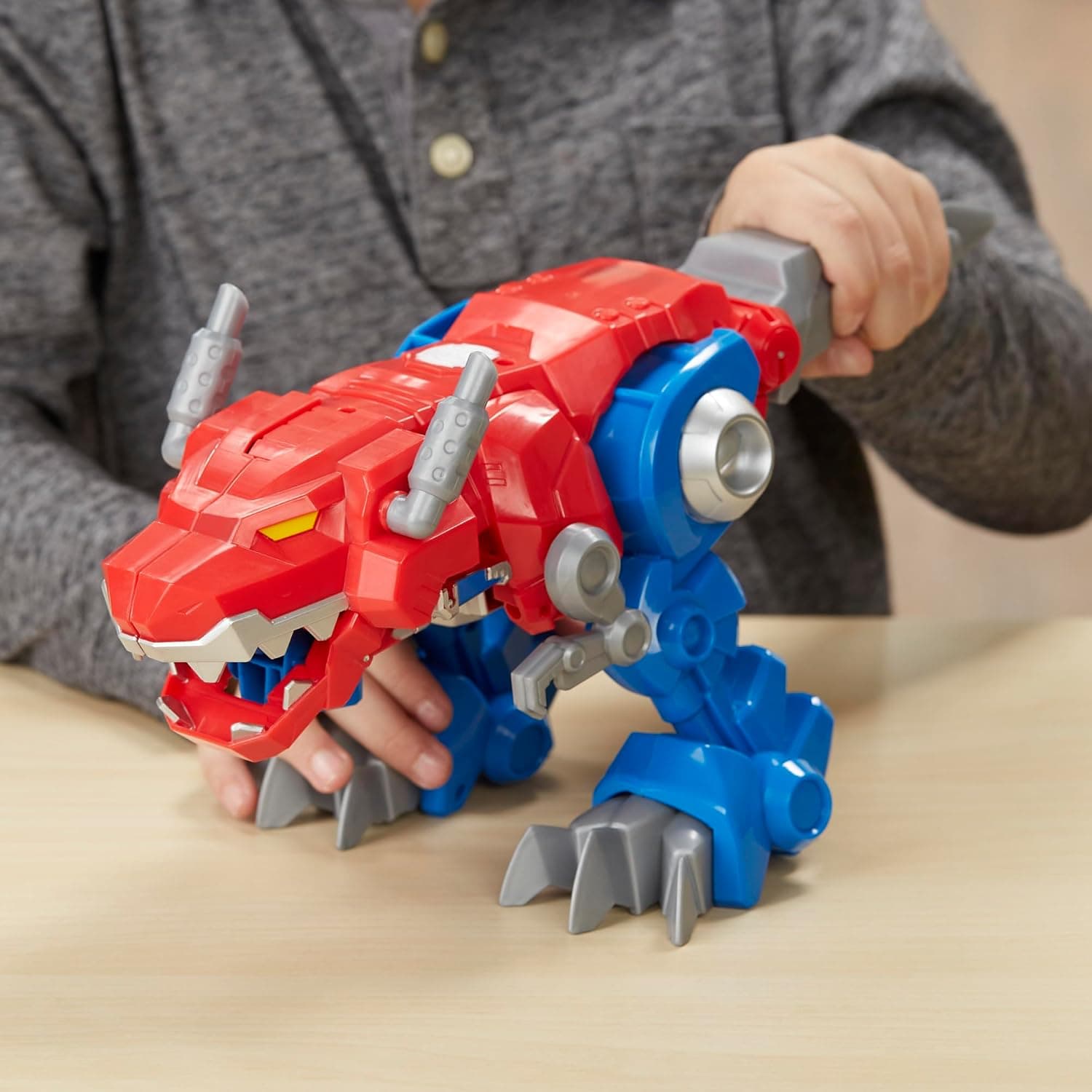 فیگور اکشن اسباببازی Transformers برای کودکان مدل Rescue Bots Knight Watch Optimus Prime فیگور اکشن اسباببازی Transformers برای کودکان مدل Rescue Bots Knight Watch Optimus Prime