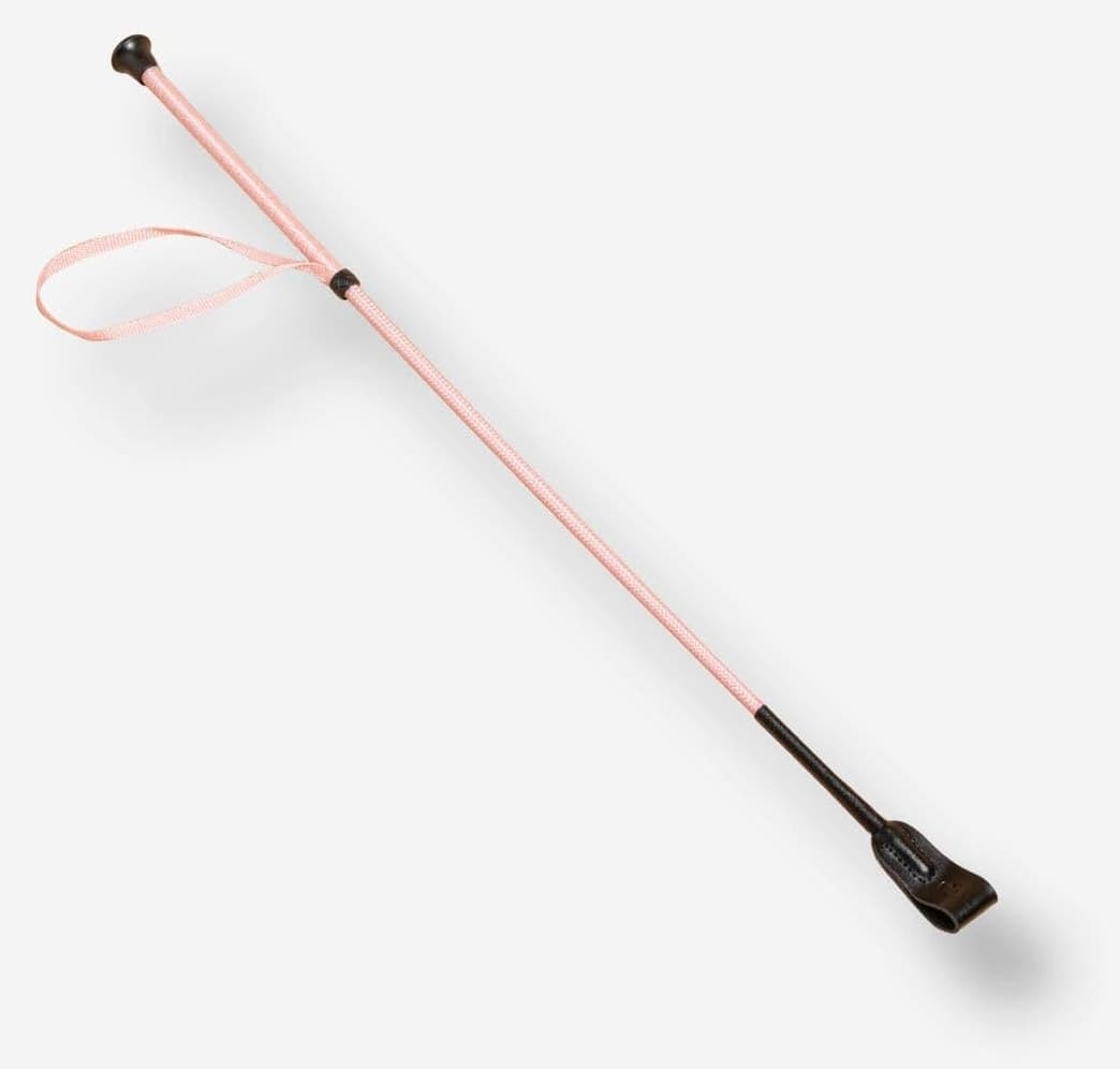شلاق سواری Decathlon صورتی 69 cm مدل 100 شلاق سواری Decathlon صورتی 69 cm مدل 100