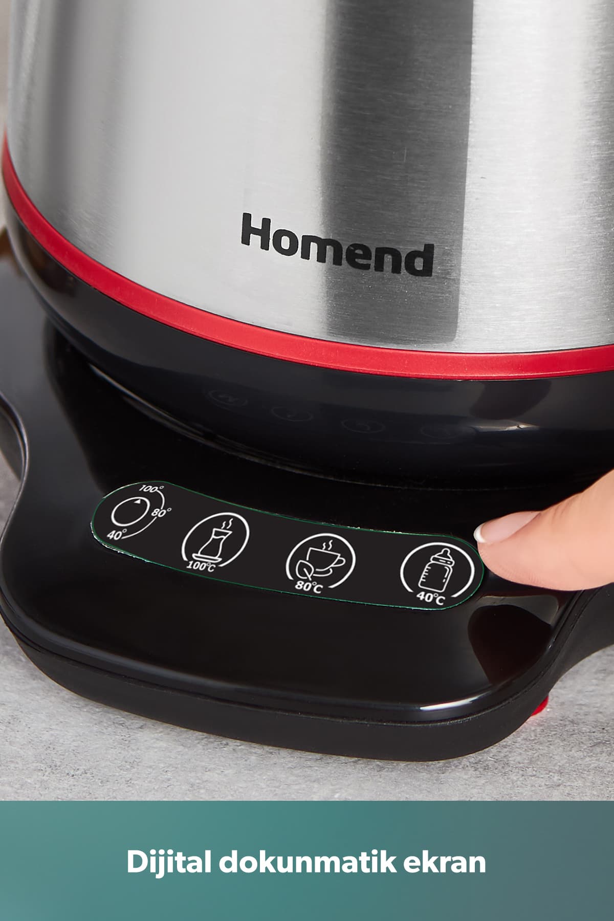 چایساز گویا HOMEND Royaltea استیل ضدزنگ مشکی 1800 W مدل 1708H چایساز گویا HOMEND Royaltea استیل ضدزنگ مشکی 1800 W مدل 1708H