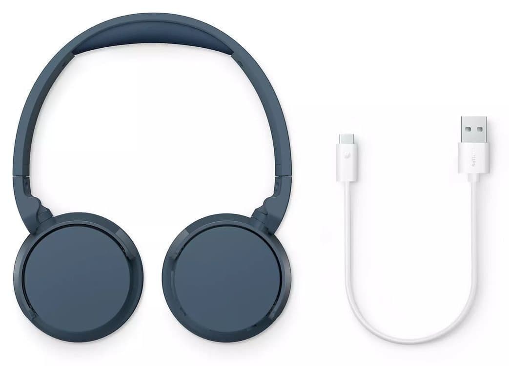 هدفون روی گوش Philips Bluetooth 5.3 مدل TAH4209BL/00 هدفون روی گوش Philips Bluetooth 5.3 مدل TAH4209BL/00