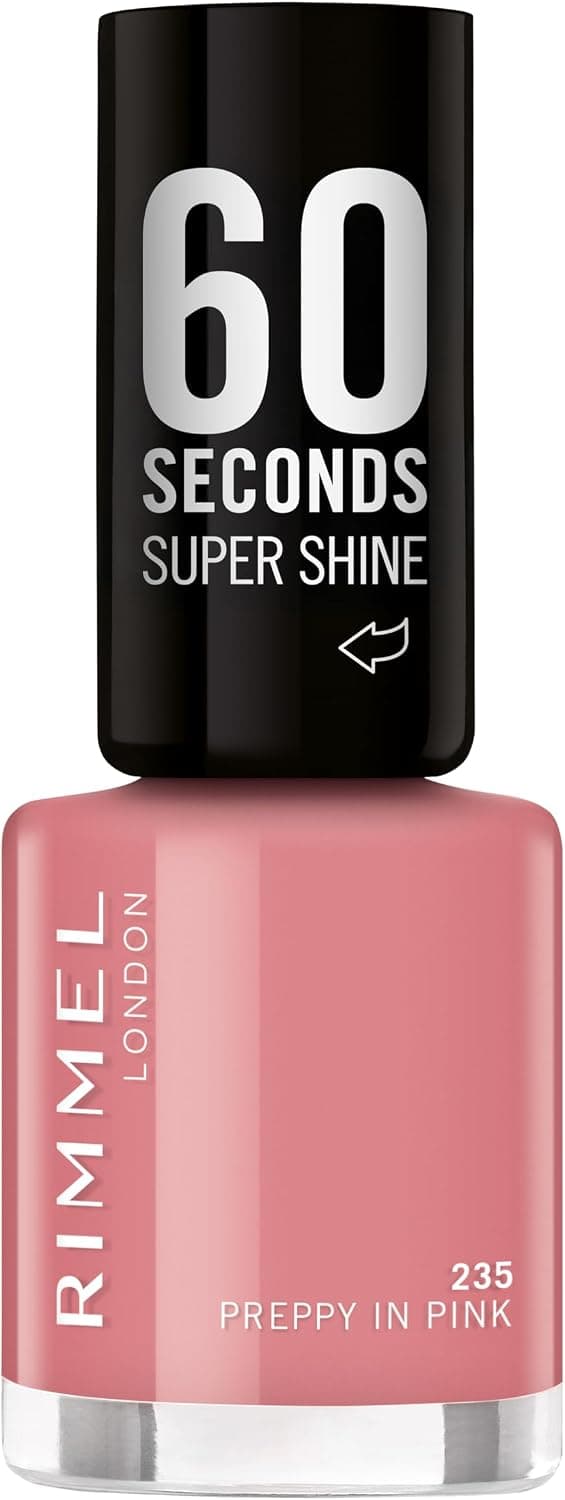 لاک ناخن Rimmel Colour Your Way Super Shine مدل 235 Preppy In Pink 8ml لاک ناخن Rimmel Colour Your Way Super Shine مدل 235 Preppy In Pink 8ml