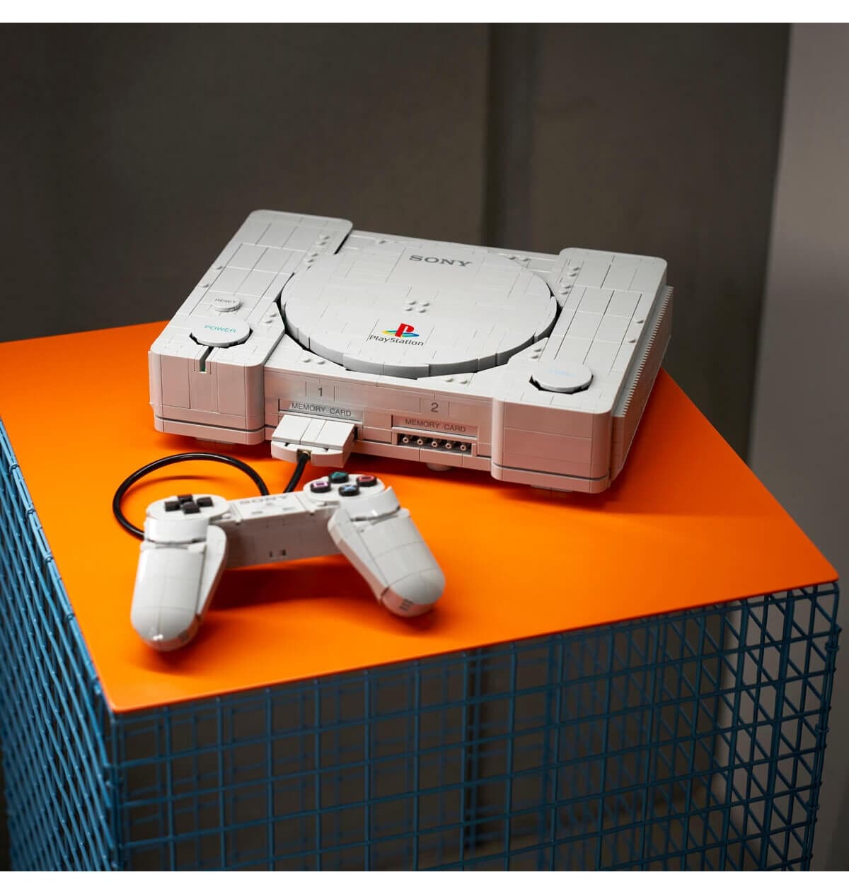 لگو PlayStation کنسول بازی رترو مدل 72306 1911 قطعه لگو PlayStation کنسول بازی رترو مدل 72306 1911 قطعه