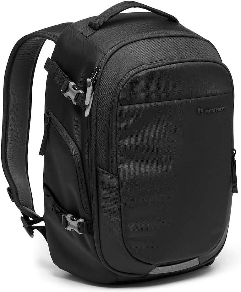 کولهپشتی دوربین و لپتاپ Manfrotto Advanced Gear III با جداکنندههای پددار قابلجابهجایی و اتصال سهپایه کولهپشتی دوربین و لپتاپ Manfrotto Advanced Gear III با جداکنندههای پددار قابلجابهجایی و اتصال سهپایه