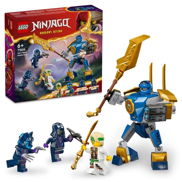لگو 71805 NINJAGO کودکان بسته نبرد ربات Jay (78P) لگو 71805 NINJAGO کودکان بسته نبرد ربات Jay (78P)