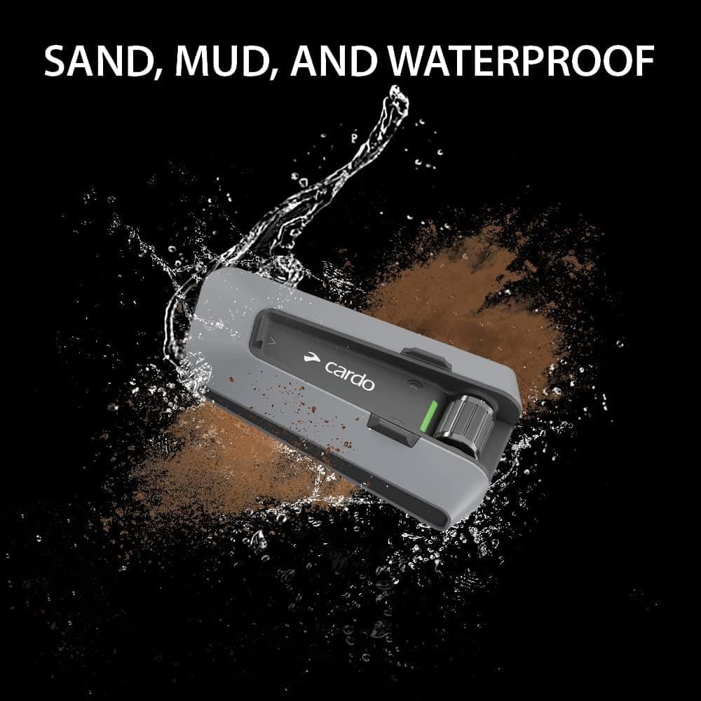 سیستم ارتباطی Cardo PACKTALK Edge برای ORV، اسنوموبیل، Side x Side ATV دوتایی مشکی سیستم ارتباطی Cardo PACKTALK Edge برای ORV، اسنوموبیل، Side x Side ATV دوتایی مشکی