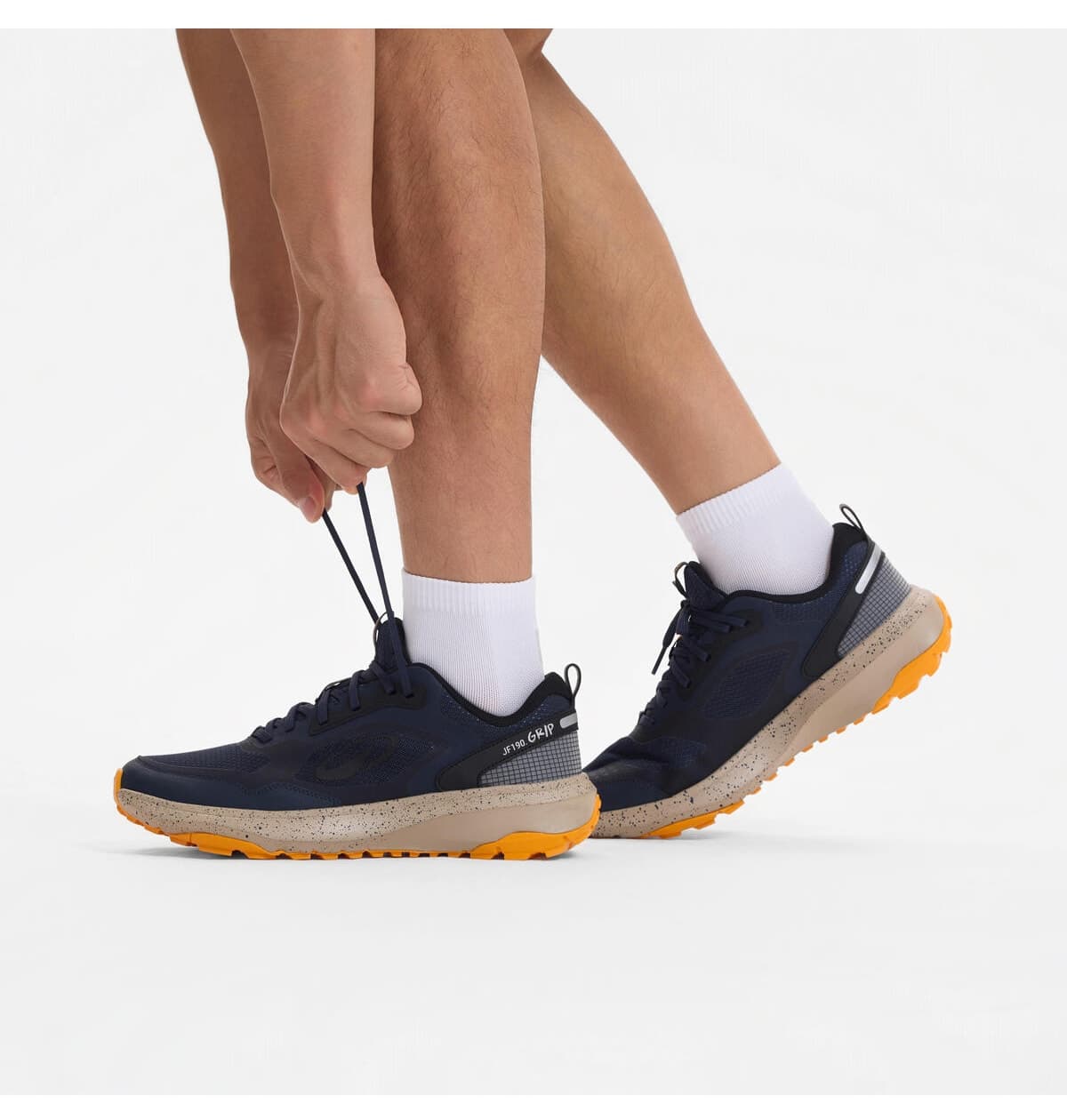 کفش دویدن مردانه Decathlon مخصوص مسیرهای طبیعی آبی تیره Kiprun JF 190 کفش دویدن مردانه Decathlon مخصوص مسیرهای طبیعی آبی تیره Kiprun JF 190