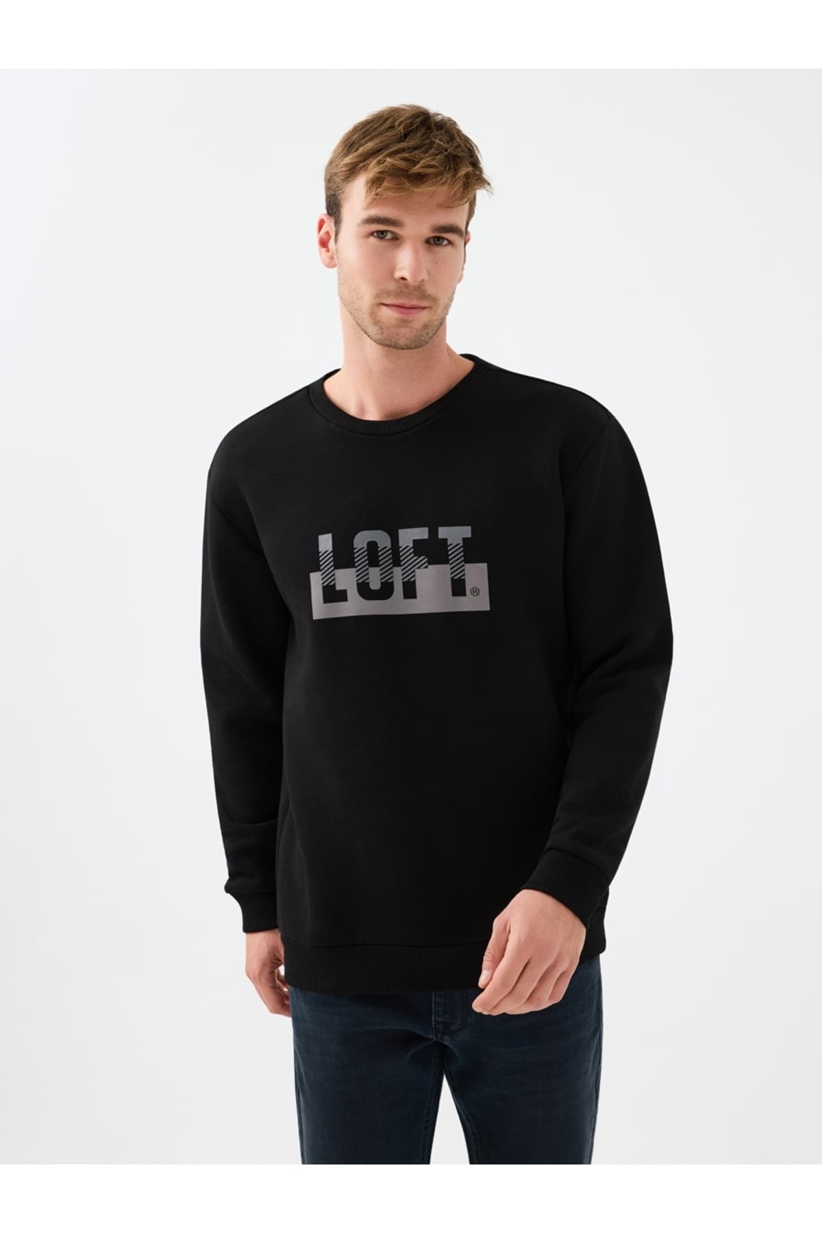 سوئیشرت مردانه Loft فیت معمولی سوئیشرت مردانه Loft فیت معمولی