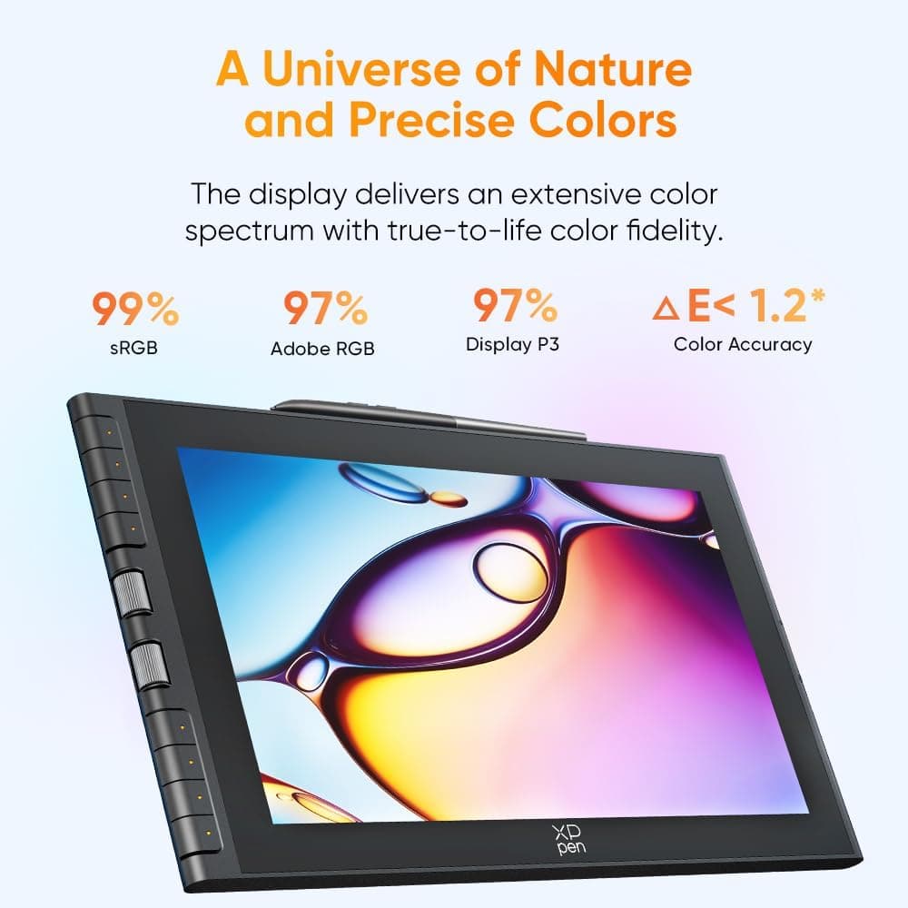تبلت طراحی نمایشگردار XPPen 11.9" 16K مدل Artist 12 3rd قلم X4 تبلت طراحی نمایشگردار XPPen 11.9" 16K مدل Artist 12 3rd قلم X4