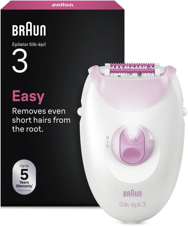 اپیلاتور سیمی Braun Silk·épil 3 مدل 3-000 اپیلاتور سیمی Braun Silk·épil 3 مدل 3-000