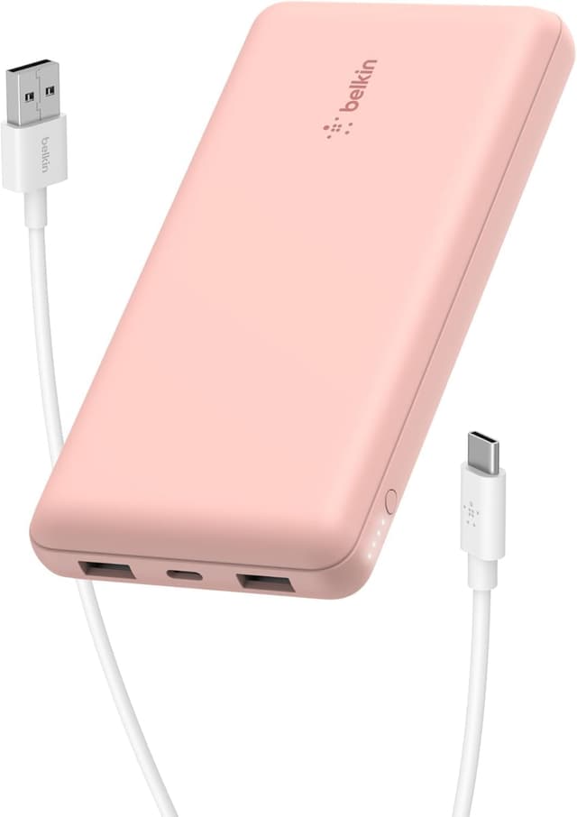 پاوربانک Belkin 10K رنگ رز پاوربانک Belkin 10K رنگ رز