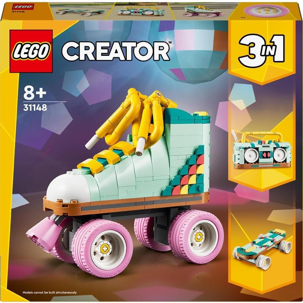 لگو Creator 3in1 اسکیت غلتکی رترو مدل 31148 لگو Creator 3in1 اسکیت غلتکی رترو مدل 31148
