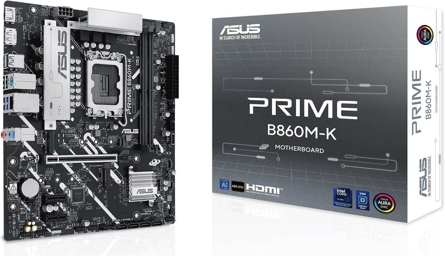 مادربرد ASUS مدل PRIME B860M-K سوکت Intel LGA1851 mATX مادربرد ASUS مدل PRIME B860M-K سوکت Intel LGA1851 mATX