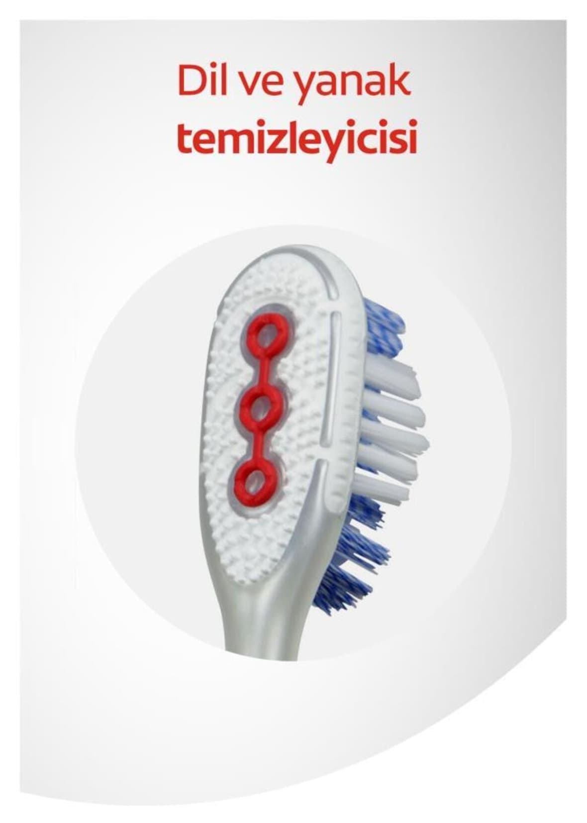مسواک سفیدکننده متوسط Colgate 360 Optik Beyaz با پاککننده زبان و گونه 1+1 مسواک سفیدکننده متوسط Colgate 360 Optik Beyaz با پاککننده زبان و گونه 1+1