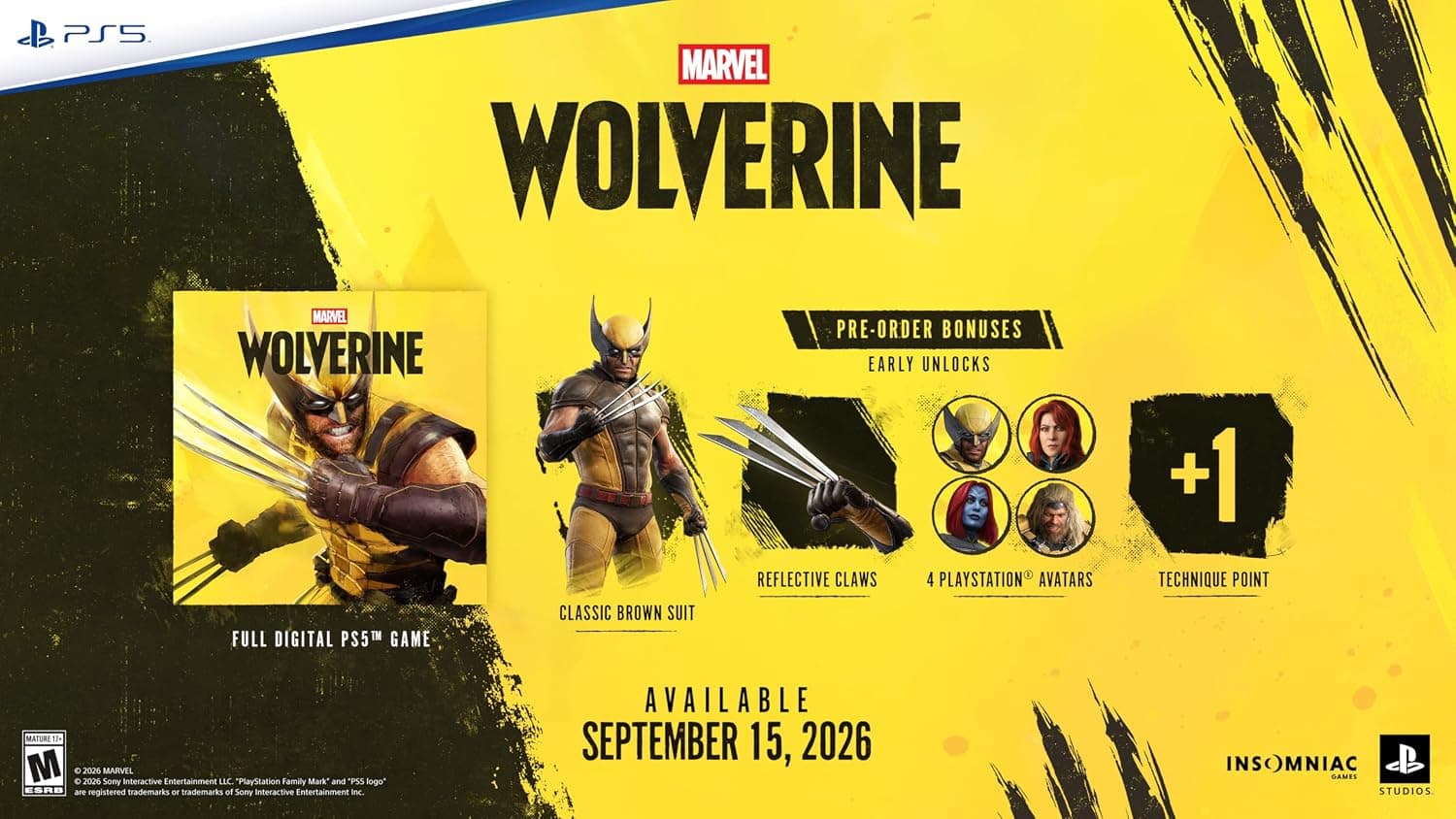 بازی PlayStation Marvel's Wolverine برای PS5 نسخه بینالمللی بازی PlayStation Marvel's Wolverine برای PS5 نسخه بینالمللی