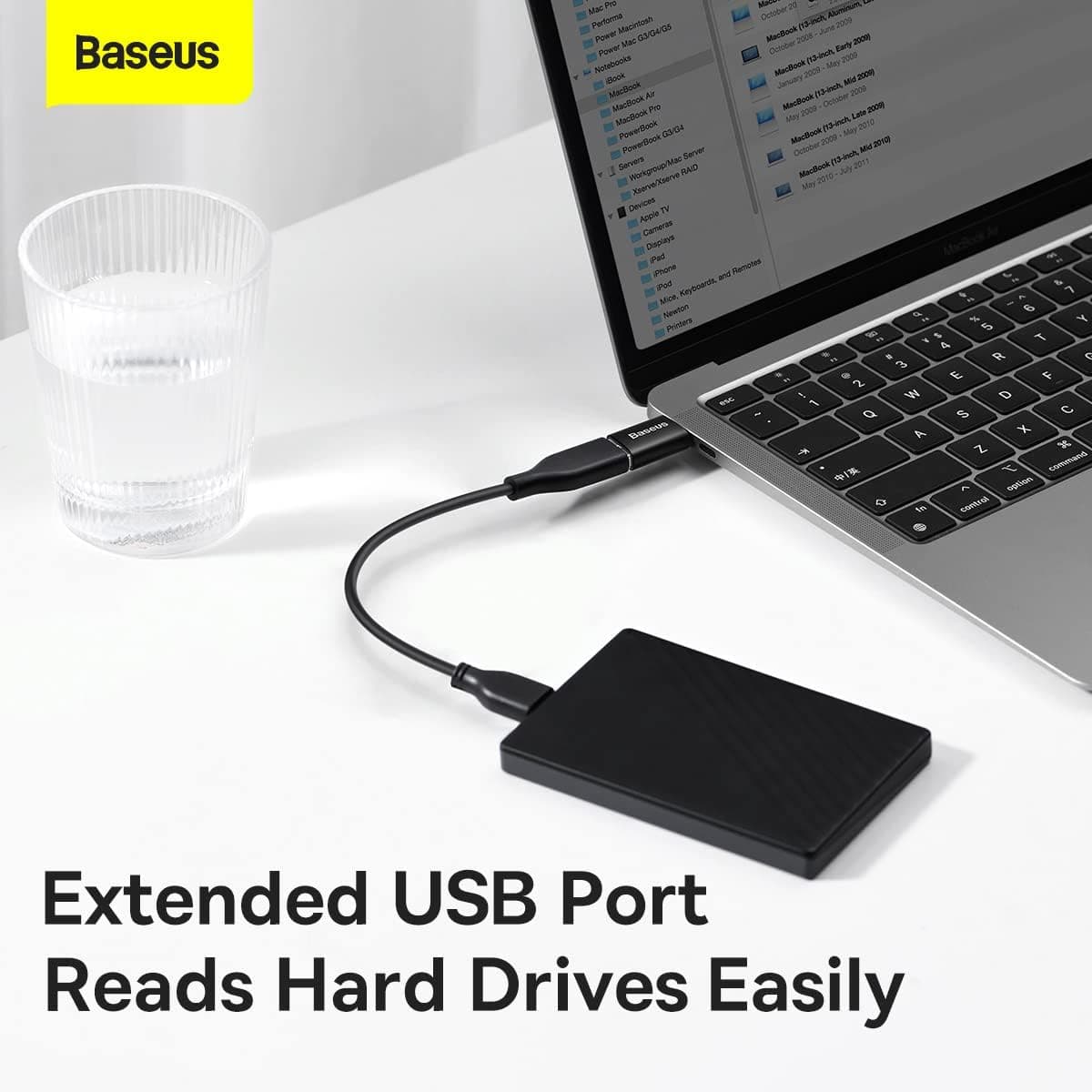 مبدل Baseus Ingenuity Type-C به USB 3.1 مبدل Baseus Ingenuity Type-C به USB 3.1