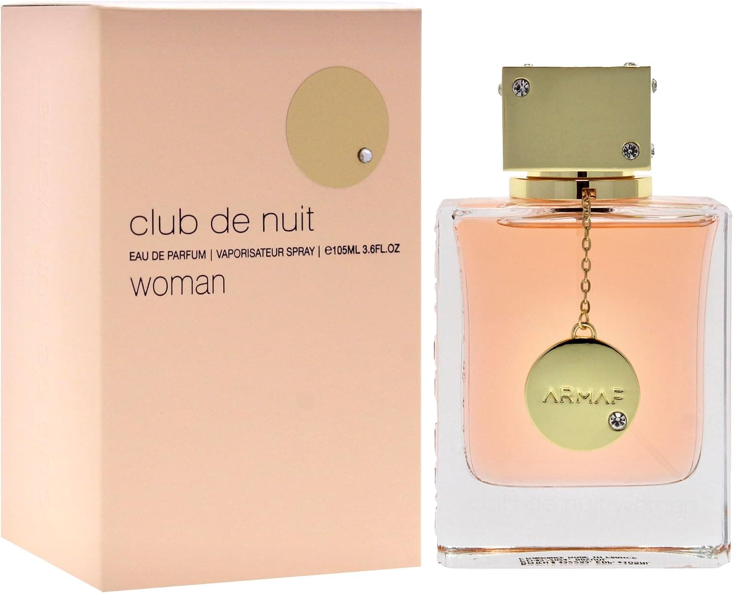 ادوپرفیوم زنانه ARMAF Club De Nuit Women صورتی 105ml ادوپرفیوم زنانه ARMAF Club De Nuit Women صورتی 105ml
