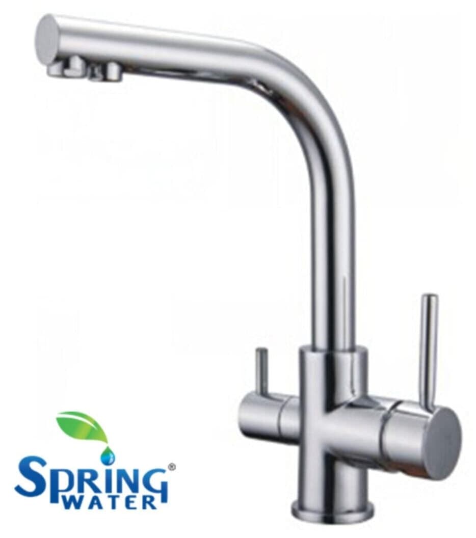 شیر ظرفشویی Spring Water سه راهه آب گرم، سرد و تصفیه شیر ظرفشویی Spring Water سه راهه آب گرم، سرد و تصفیه