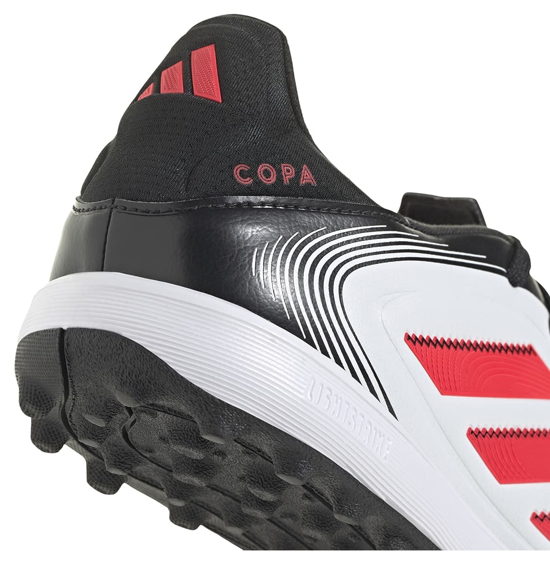 کفش فوتبال مردانه adidas Copa Pure III League TF سفید هالی سالن مدل ID9044 کفش فوتبال مردانه adidas Copa Pure III League TF سفید هالی سالن مدل ID9044
