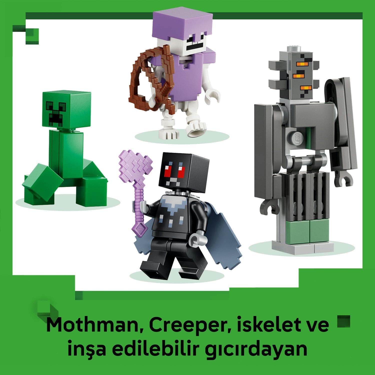لگو Minecraft باغ پژمرده مدل 21586 لگو Minecraft باغ پژمرده مدل 21586