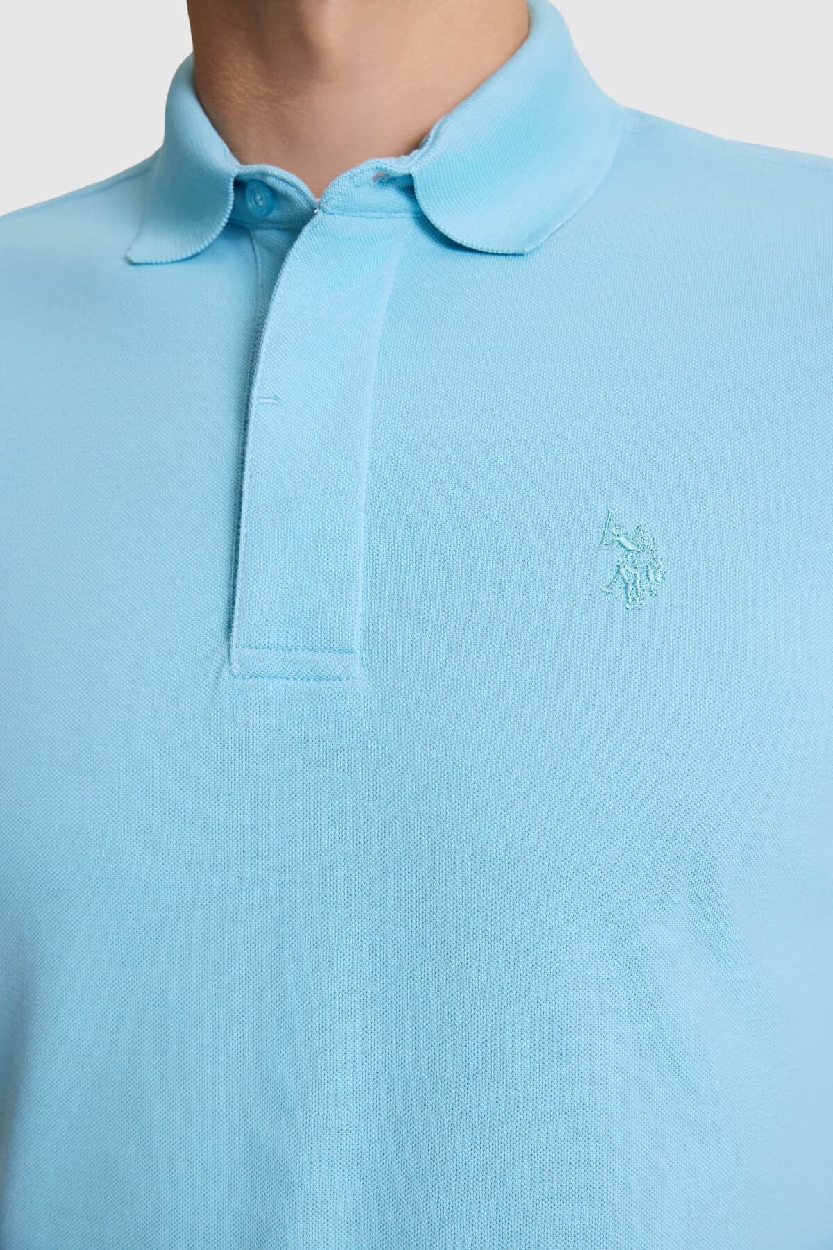 تیشرت مردانه U.S. Polo Assn. مدل 50327003-VR007 آبی ساده تیشرت مردانه U.S. Polo Assn. مدل 50327003-VR007 آبی ساده