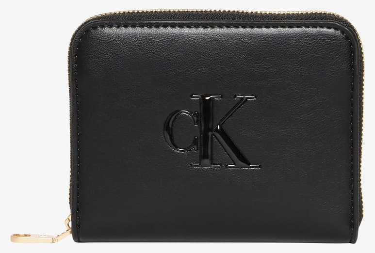 کیف پول پسرانه Calvin Klein Bold CK زیپدار سایز متوسط مشکی مدل LV04F1154G-UB1 کیف پول پسرانه Calvin Klein Bold CK زیپدار سایز متوسط مشکی مدل LV04F1154G-UB1