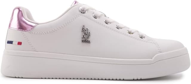کفش اسنیکر زنانه U.S. POLO ASSN. بژ سایز 38 مدل PELO 5FX کفش اسنیکر زنانه U.S. POLO ASSN. بژ سایز 38 مدل PELO 5FX
