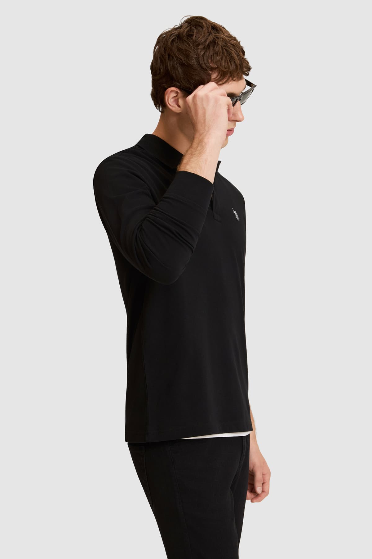 سویشرت مردانه U.S. Polo Assn. مشکی بیسیک مدل 50333246-VR046 سویشرت مردانه U.S. Polo Assn. مشکی بیسیک مدل 50333246-VR046