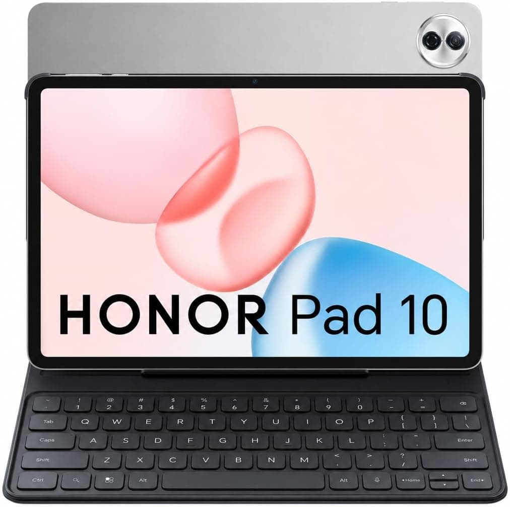 تبلت HONOR Pad 10 Wi-Fi با نمایشگر 12.1 اینچی، 8GB RAM، 256GB ROM و قاب کیبورد خاکستری دارای تأییدیه UAE تبلت HONOR Pad 10 Wi-Fi با نمایشگر 12.1 اینچی، 8GB RAM، 256GB ROM و قاب کیبورد خاکستری دارای تأییدیه UAE