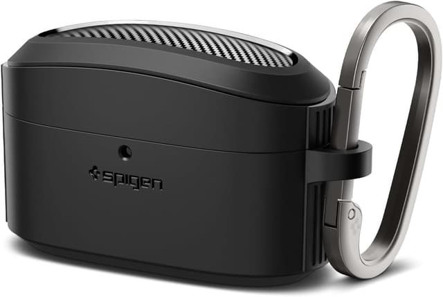 کاور هدفون Spigen سازگار با Sony مدل WF-1000XM5 Rugged Armor مشکی مات ACS07086 کاور هدفون Spigen سازگار با Sony مدل WF-1000XM5 Rugged Armor مشکی مات ACS07086