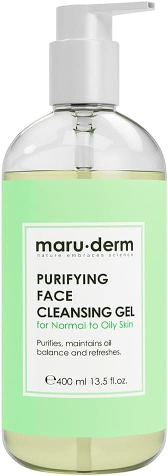 ژل شستوشوی صورت پوست مختلط و چرب Maru.Derm با اسید سالیسیلیک و پروتئینهای گیاهی 400 ML ژل شستوشوی صورت پوست مختلط و چرب Maru.Derm با اسید سالیسیلیک و پروتئینهای گیاهی 400 ML