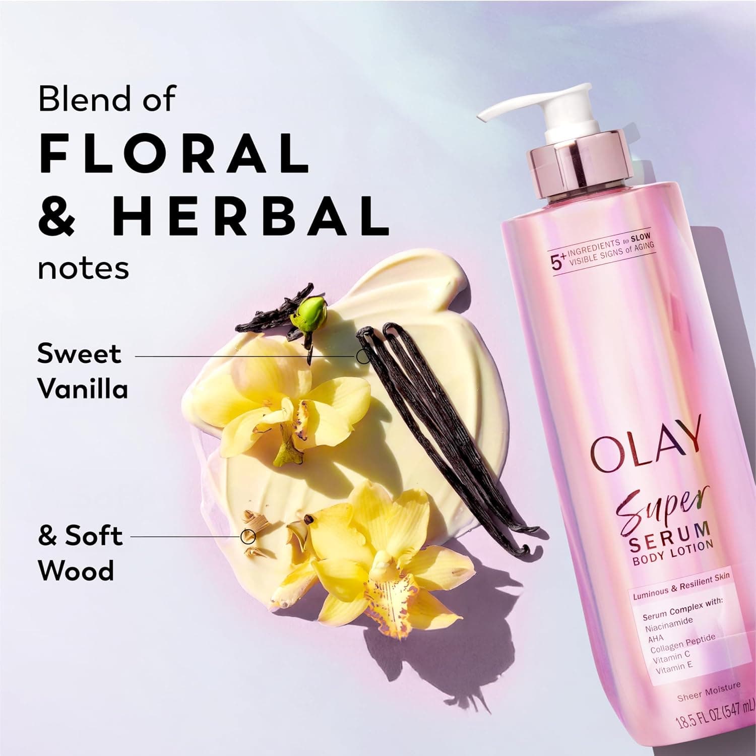 لوسیون بدن زنانه Olay با سرم AHA کاهش تیرگی پوست 17 fl oz لوسیون بدن زنانه Olay با سرم AHA کاهش تیرگی پوست 17 fl oz