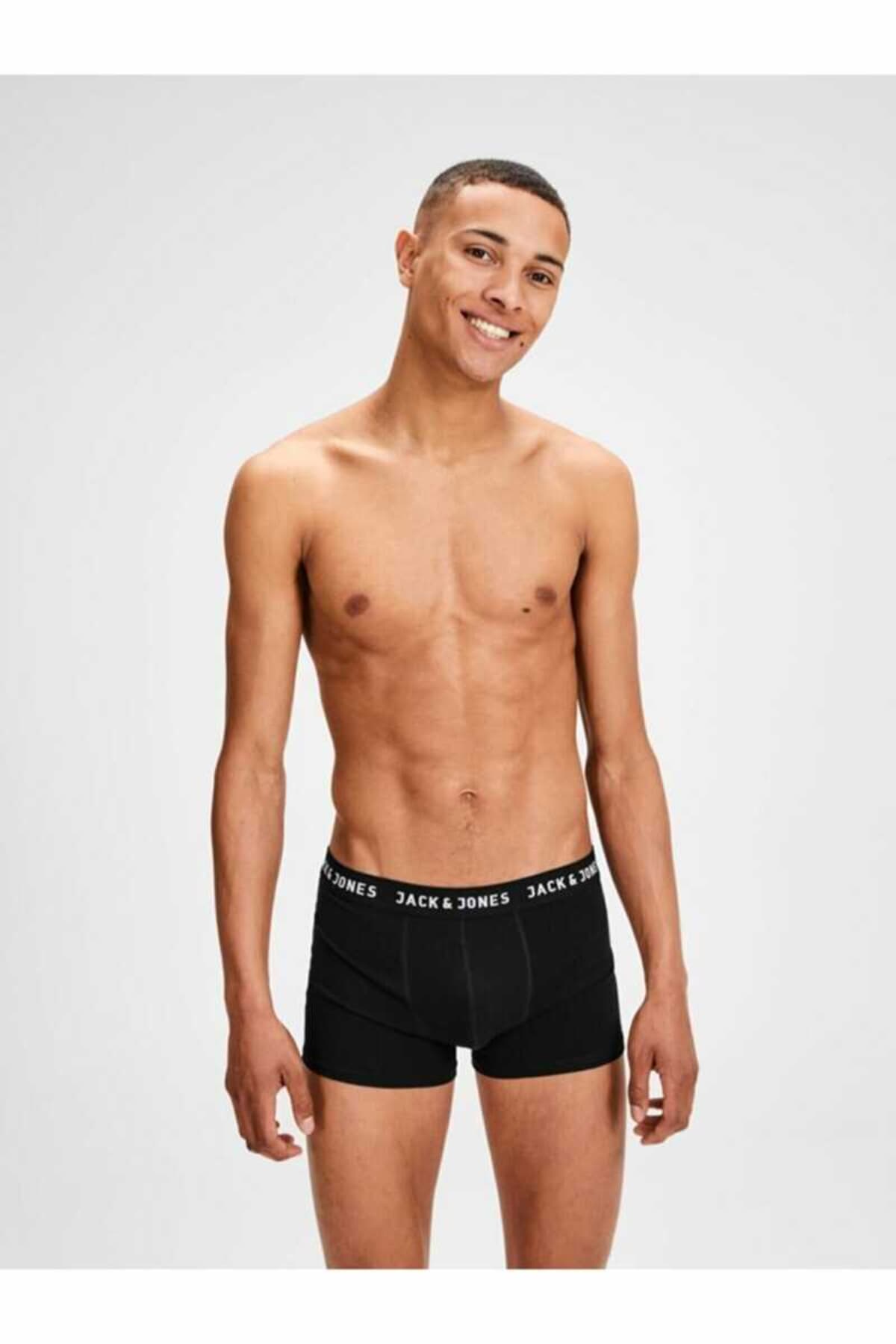 باکسر مردانه Jack & Jones سیاه Jachuey 5 Pack مدل 12142342 باکسر مردانه Jack & Jones سیاه Jachuey 5 Pack مدل 12142342