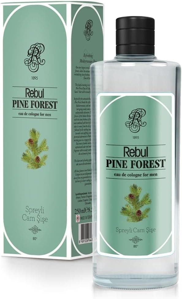 کلونیا Rebul با رایحه کاج مدل Pine Forest 250 ml کلونیا Rebul با رایحه کاج مدل Pine Forest 250 ml