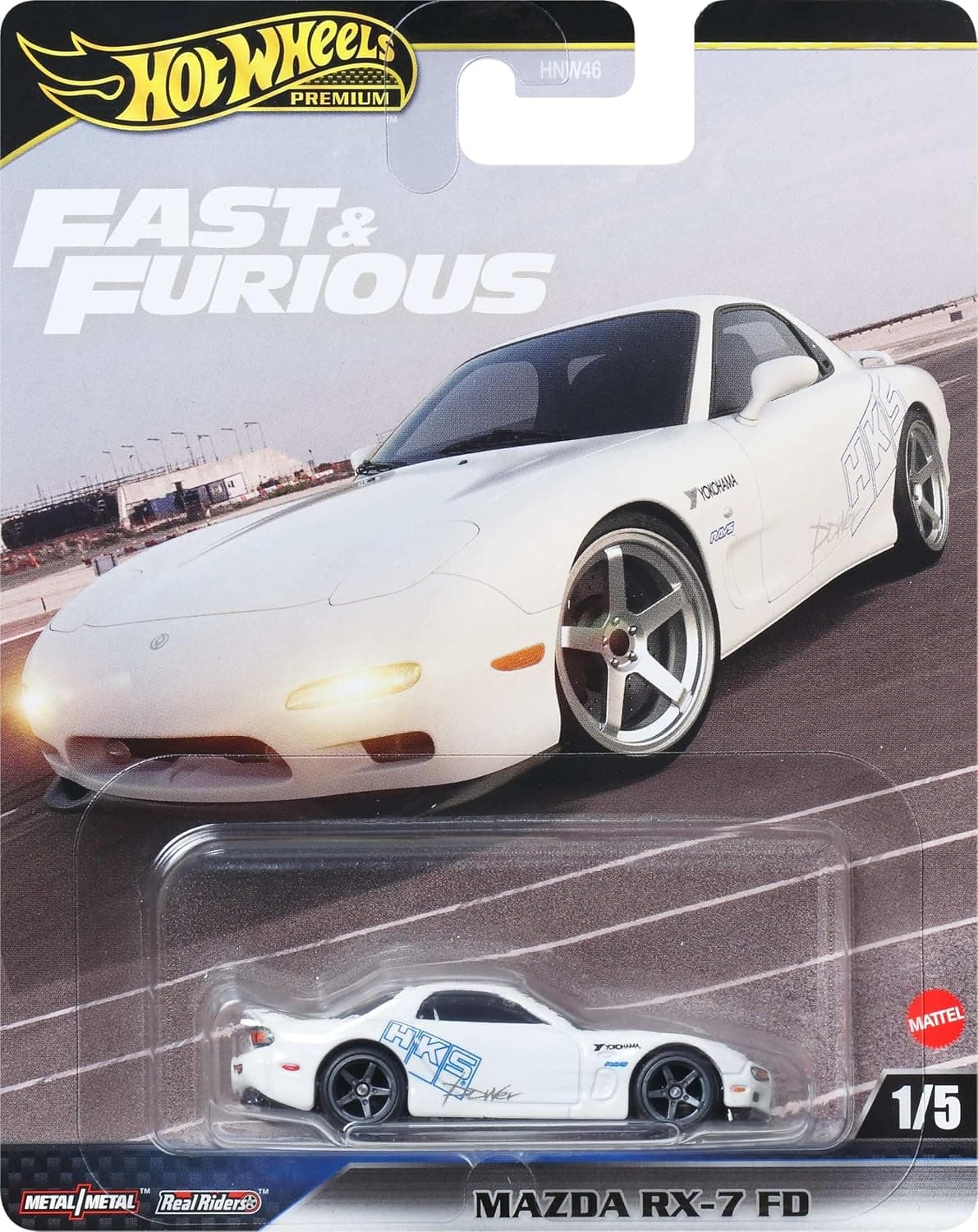 ماشین اسباببازی Hot Wheels Mazda Rx-7 Fd مدل JBL93 ماشین اسباببازی Hot Wheels Mazda Rx-7 Fd مدل JBL93