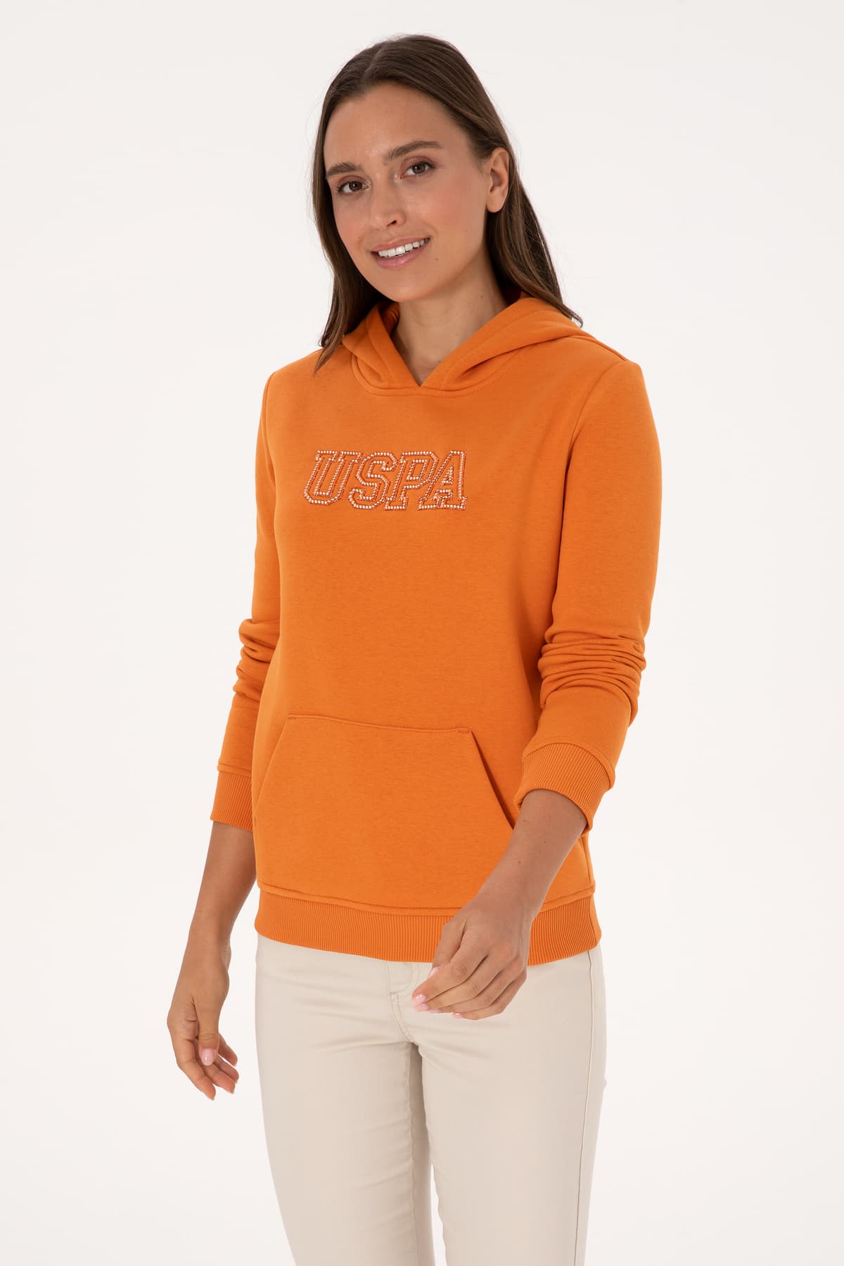 سویشرت زنانه U.S. Polo Assn. کلاهدار شاردون مسی مدل 50313566-VR182 سویشرت زنانه U.S. Polo Assn. کلاهدار شاردون مسی مدل 50313566-VR182