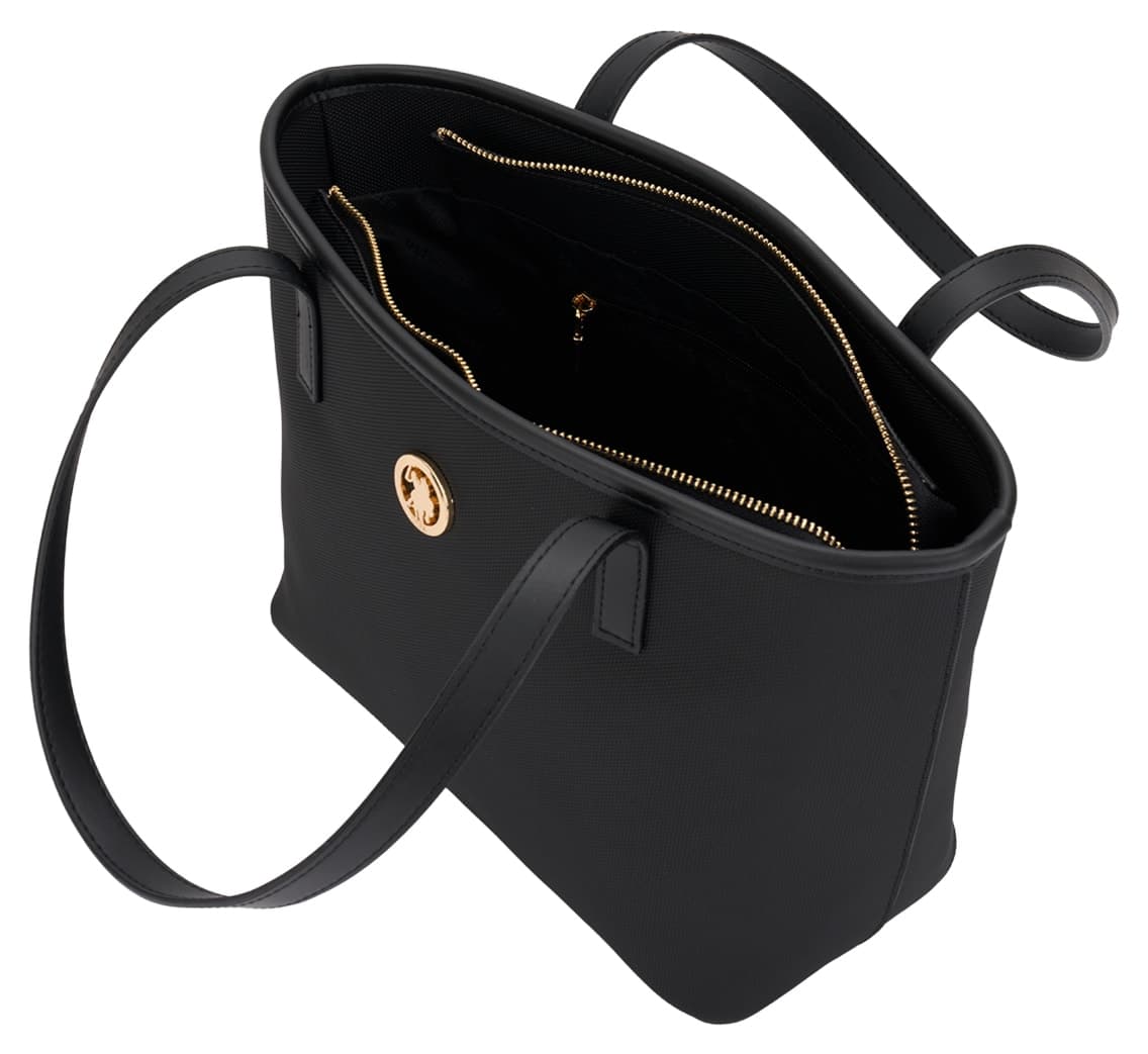 کیف دوشی زنانه U.S. Polo Assn. مشکی مدل Us3075 کیف دوشی زنانه U.S. Polo Assn. مشکی مدل Us3075