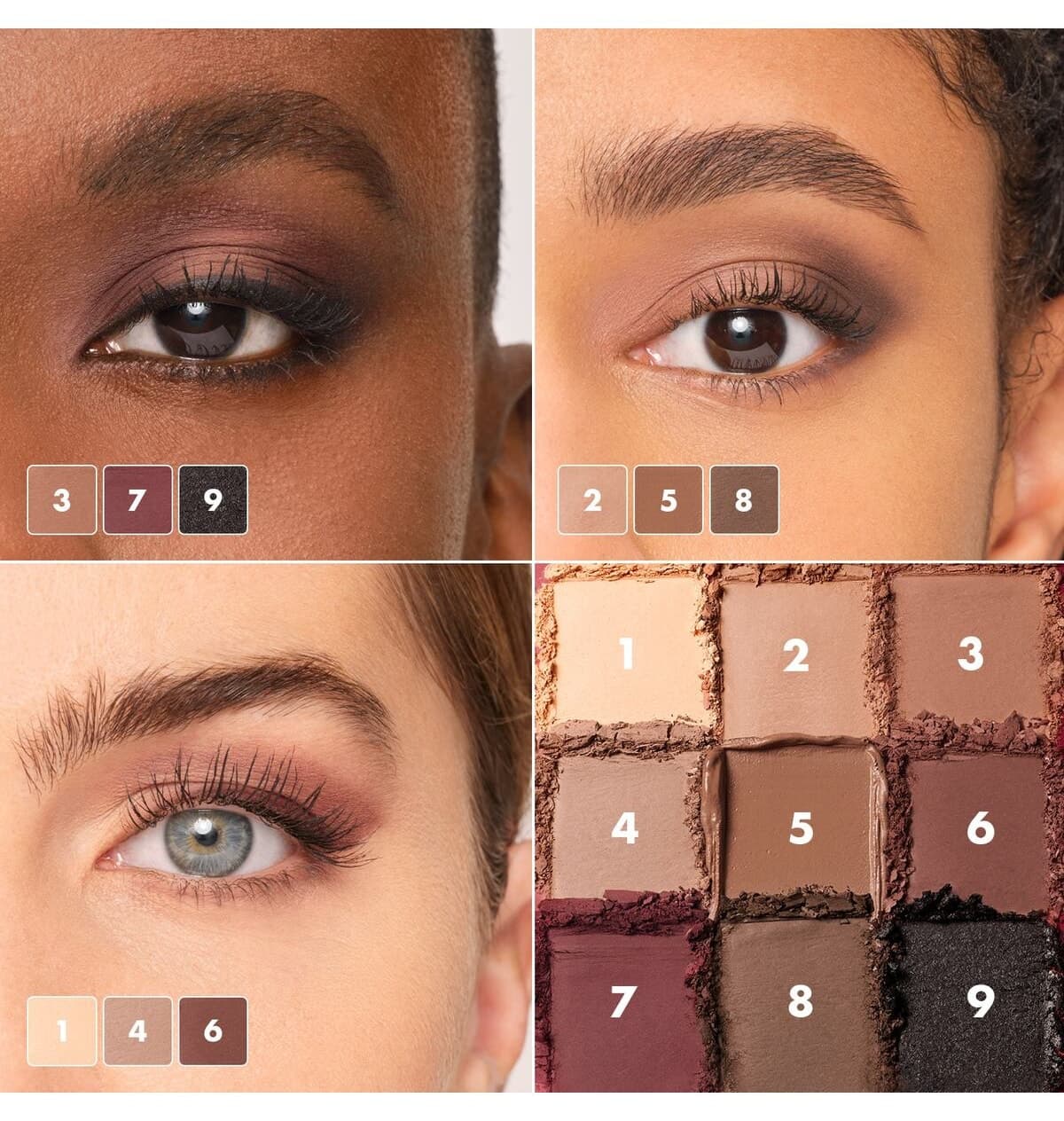 پالت سایه چشم Sephora Collection All That Matte(r)s با تونهای خنثی و گرم پالت سایه چشم Sephora Collection All That Matte(r)s با تونهای خنثی و گرم