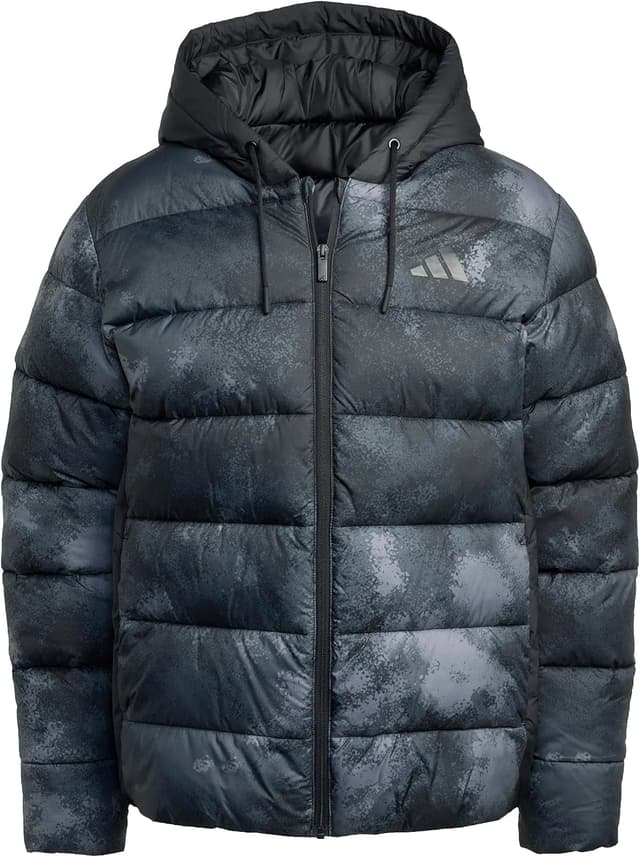 ژاکت پافر مردانه adidas کلاهدار با پرکننده پر مصنوعی Essentials CLIMAWARM ژاکت پافر مردانه adidas کلاهدار با پرکننده پر مصنوعی Essentials CLIMAWARM