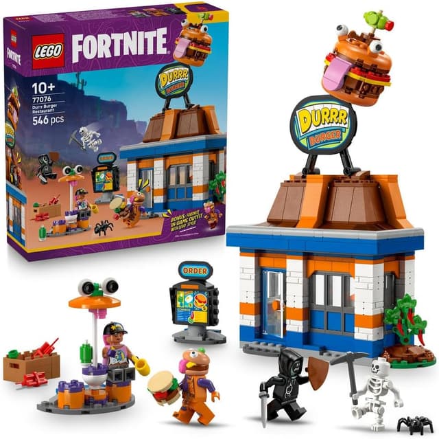 لگو Fortnite Durrr Burger Restaurant مدل 77076 لگو Fortnite Durrr Burger Restaurant مدل 77076