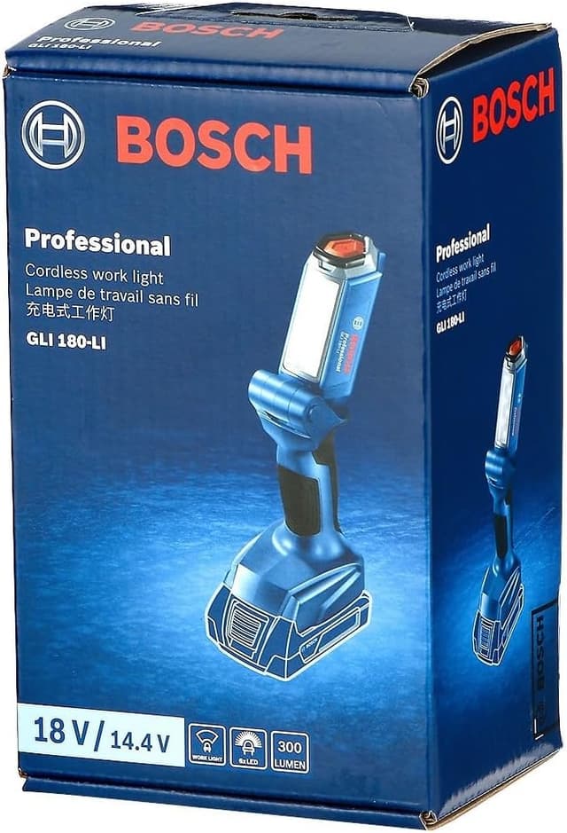 چراغ کار BOSCH Professional مدل GLI 18V 300 Li کد 06014A1100 چراغ کار BOSCH Professional مدل GLI 18V 300 Li کد 06014A1100